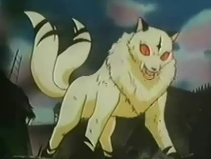 Kirara can transform into a big kitty...