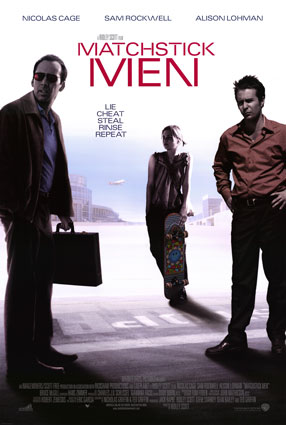 Matchstick Men Movie Poster